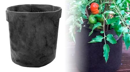 Maceta o Bolsa de Geotextil Flexible 21.2 Litros