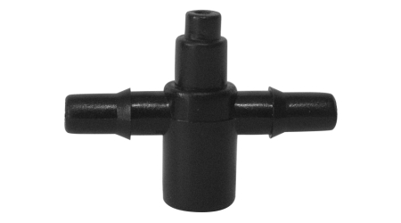 Adaptador o Distribuidor de 2 Salidas para Microtubo de 5 mm