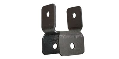 Abrazadera Doble de 1 1/2 pulgadas x 2 pulgadas