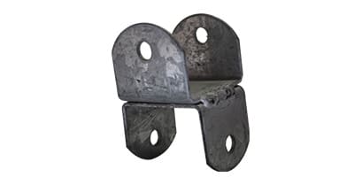Abrazadera Doble de 2 pulgadas x 1 3/4 pulgadas