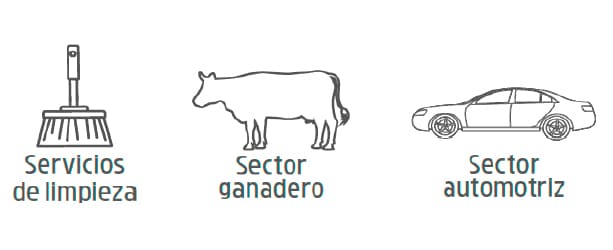 Sectores Uso de Botas de Hule