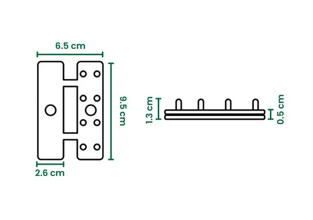 sujetadores para malla sombra clips o broches con anillas esquema de medidas para sujetar malla