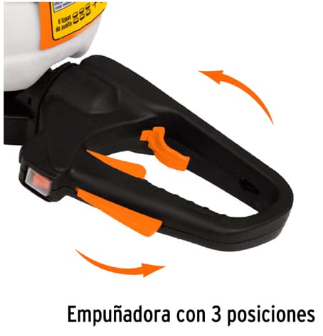 cortadora de césped, recortadora de jardín, herramienta de jardinería a gasolina, empuñadora 3 posiciones