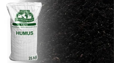 Humus de Lombriz en costal de 25 Kg