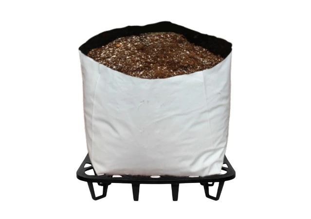 Base Separador o Spacer para bolsa o maceta de 30x30x6 cm base para separ del piso y mejorar el drenaje evitando el contacto de las raices con el piso base para maceta o bolsa de cultivo o vivero bolsa de desarrollo