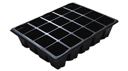 charola para germinar 20 cavidades semillero de 20 cav almacigo de 20 cavidades