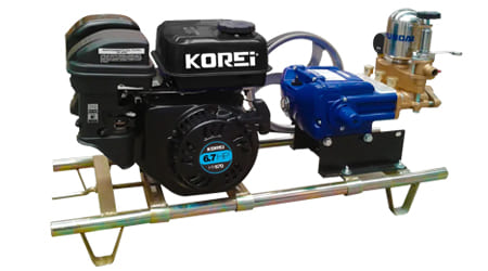 Fumigadora de Parihuela Hyundai Motor Korei de 6.7 HP Modelo HYD3367K