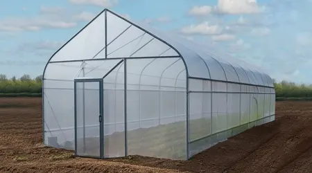Invernadero Mini Green de 6 x 20 Metros a un Túnel de Superficie de 120 m2 (Estructura y Cubierta)