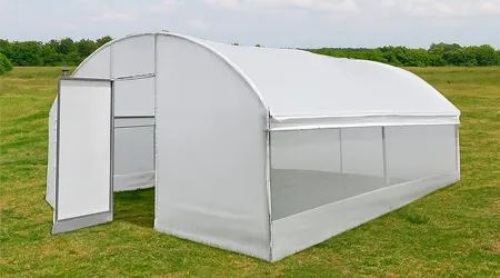 Invernadero hidropónico 5×6 m para FVH y hortalizas