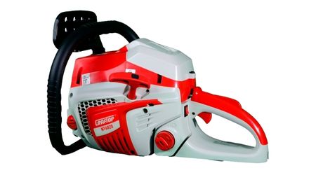 Motosierra potente, máquina para cortar leña, motosierra ergonómica