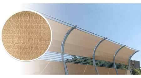 Rollo de Malla Sombra Color Beige 90% sombra de 3.7 x 100 m