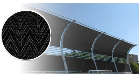 Rollo de Malla Sombra Negra al 95% de 3.7 x 100 m