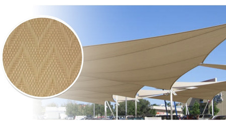 Rollo de Malla Sombra Beige al 95% de 3.7 x 100 m