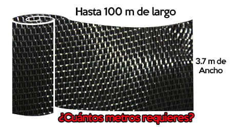 Ancho Malla Negra