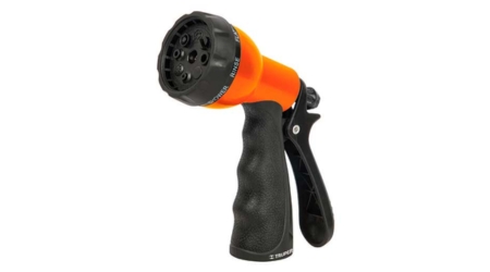 Pistola de Riego para Manguera con Recubrimiento de 8 Funciones
