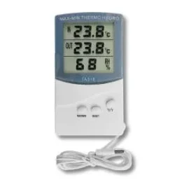 Termo Higrómetro Digital para Interiores y Exteriores