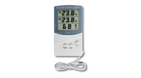 Termo Higrómetro Digital para Interiores y Exteriores