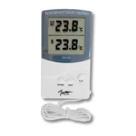 Termómetro Digital para Interiores y Exteriores