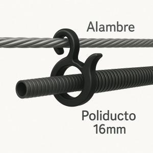 Gancho Colgante para Manguera o Poliducto