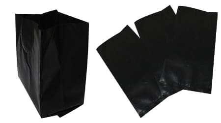 Bolsa para Cultivo de 20 x 20 negra por Kilogramo Cal. 400