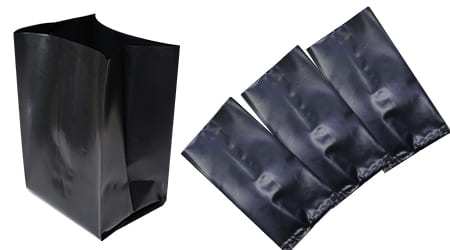 Bolsa para Invernadero de 35×35 Negra por kilogramo Calibre 400
