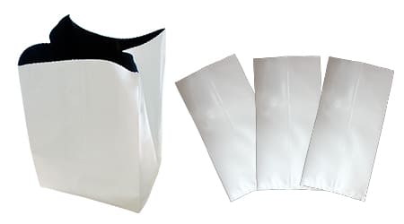 Bolsa para Invernadero Bicolor de 35×35 por Kilogramo Cal 600