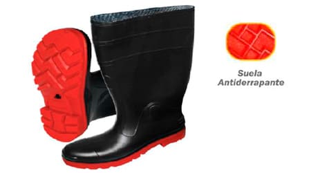 botas de goma, botas industriales, botas de trabajo, botas de seguridad, calzado de hule, botas impermeables, botas antiderrapantes, calzado de protección, botas de PVC, botas para jardinería, botas agrícolas, botas de campo, botas para limpieza, calzado para actividades industriales, botas de protección industrial.