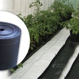 Rollo de Canaleta hidropónica (100 metros de largo por 35 cm de ancho)