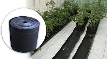 Canaleta hidropónica para Bolsas de Cultivo / Rollo de 100×0.35 m