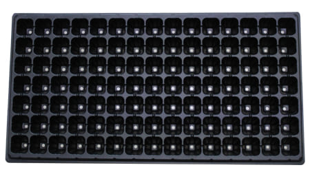 semillero de 105 cavidades charola de cultivo bandeja de germinación tray para plantas 