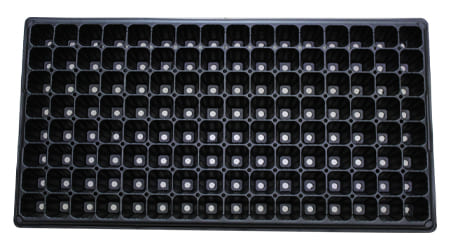 128 cav charola de germinación bandeja de siembra bandeja agrícola bandeja de cultivo tray agrícola semillero reutilizable, almacigo