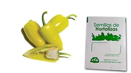 Gramo de Semilla de Chile Húngaro Var Sta Fe