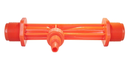 Inyector Tipo Venturi de 3/4 de pulgada Fabricado en ABS y Conector Tipo Macho