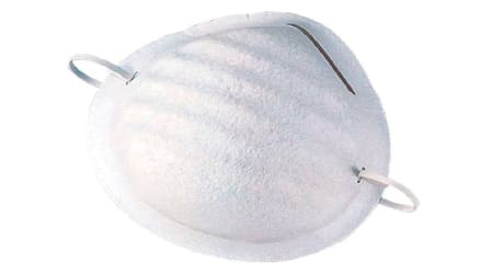 Cubre Bocas o Mascarilla Desechable para Fumigación y Poda, Paquete de 10 Piezas
