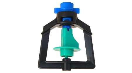 Micro Aspersor Vertical de 40 Litros por Hora Boquilla Azul