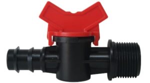 Mini Válvula de 20 mm a 3/4 de pulgada Tipo Macho