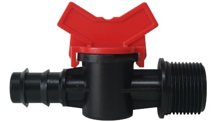 Mini Válvula de 20 mm a 3/4 de pulgada Tipo Macho
