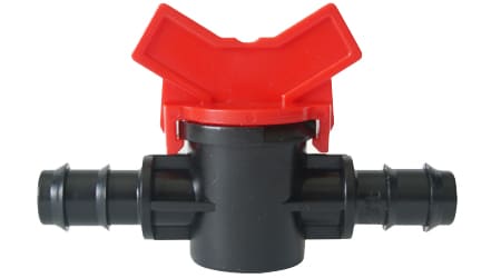 Mini Válvula para Manguera o Poliducto de 16 mm