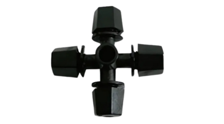 Nebulizador de 4 Cabezas de 32 a 40 LPH Negro