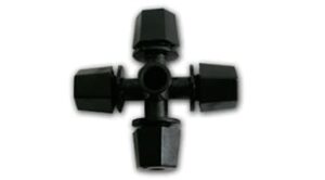 Nebulizador de 4 salidas de color negro para riego por nebulización 