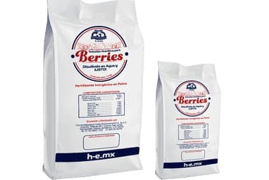 Solución nutritiva sales para hidroponia nutriente hidroponico fertilizante hidroponico hidroponia berries fresas zarzamora moras arándano frambuesa