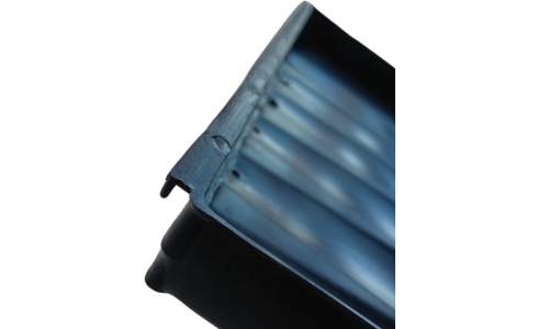 pestañas de sujecion en charolas con tecnologia hydro grow 
