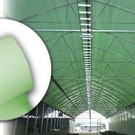 Rollo de Plástico para Invernadero Verde 15% Sombra ( 8.2 x 66 m / Cal 720 / 100 kg )
