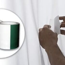 Rollo de Cinta Adhesiva Polypatch para Parchar y Reparar Plástico de Invernadero (Rollo de 4 pulgadas x 48 pies)