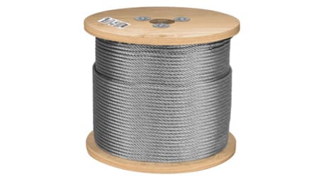Rollo de alambre para tutoreo o tutorado cable de acero para tutorar tomate en invernadero cable metalico cable de metal cable galvanizado cable galvanisado cable galbanizado cable galbanisado