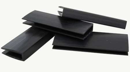 pinsa o clip plastico para canaleta hidroponica canalon de drenaje de hidroponia