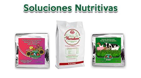 Soluciones Nutritivas
