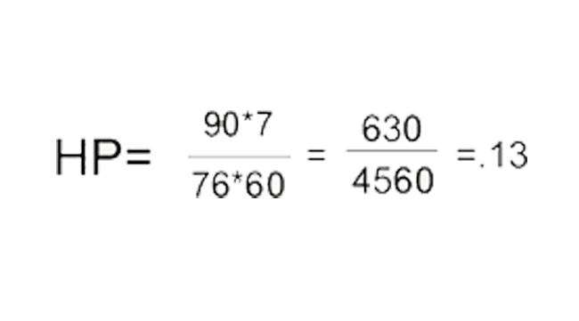 Calculo HP de las bombas para riego