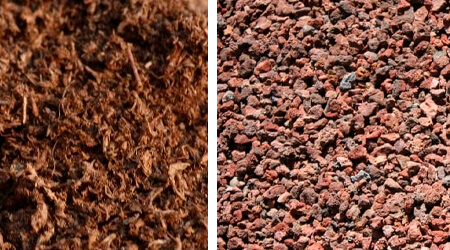 Mezclas con peat moss y sustratos