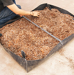 cama de cultivo para huerto familiar para cultivo orgánico